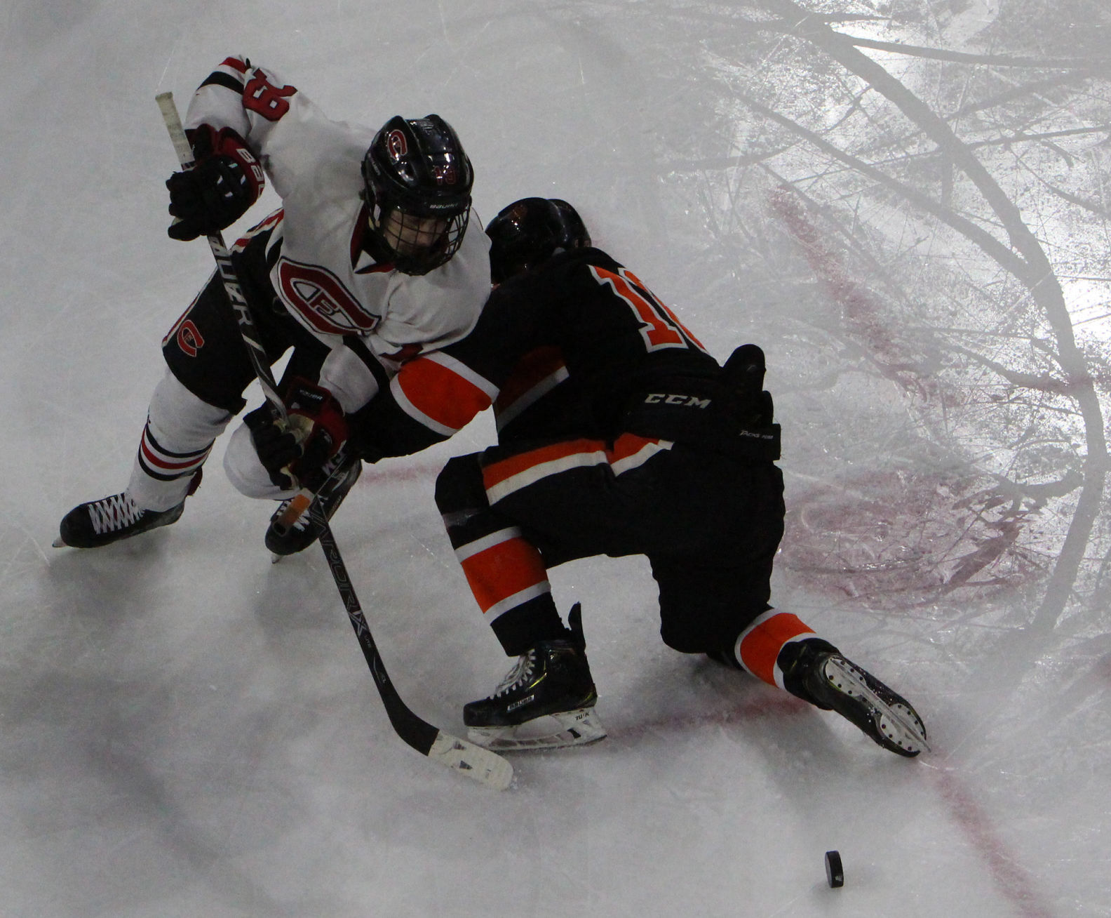 Chi-Hi boys hockey vs Verona at Division 1 state semifinals 3-6-20